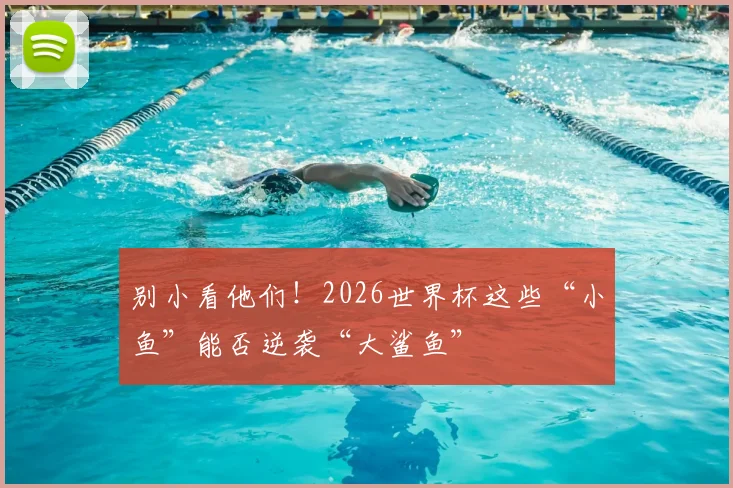 别小看他们！2026世界杯这些“小鱼”能否逆袭“大鲨鱼”